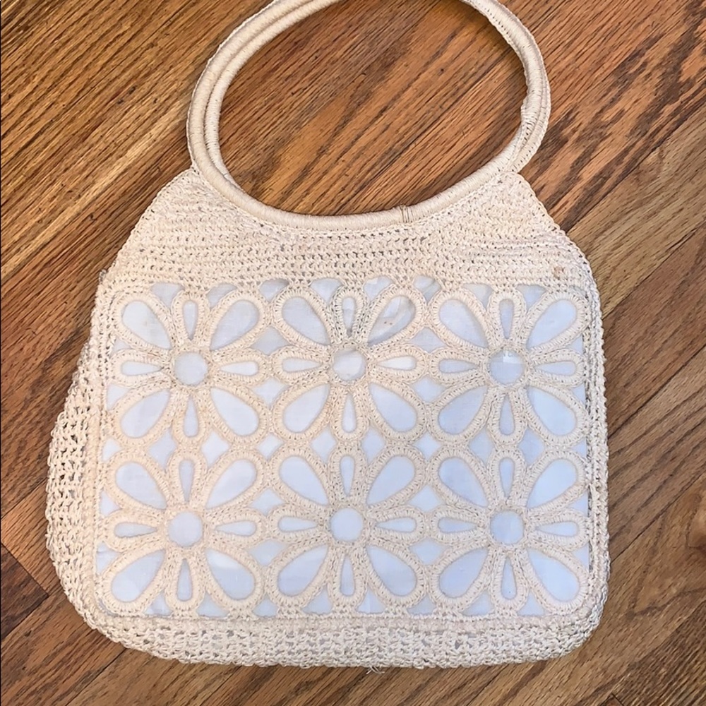 Boho macrame bah tote